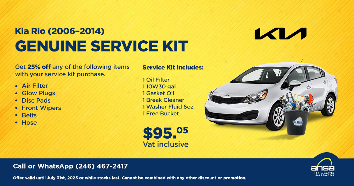 Kia Rio Service Kit